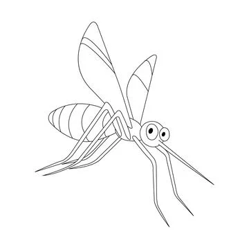 Mosquito icon Stock Illustration