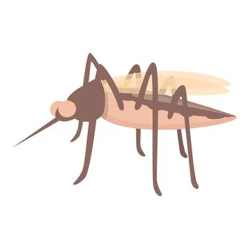 Mosquito protective icon cartoon vector. Insect protection 스톡 일러스트