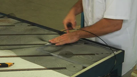 Mosquito window screen Stock Footage 133614708