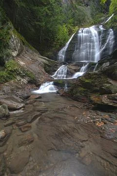 Moss Glen Falls Stock Photos