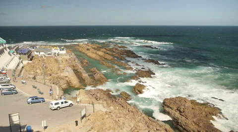 Mossel bay - the Point- Ocean Vídeo Stock 57977893