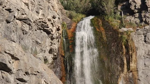 Mossy Waterfall Stock Footage 94221709