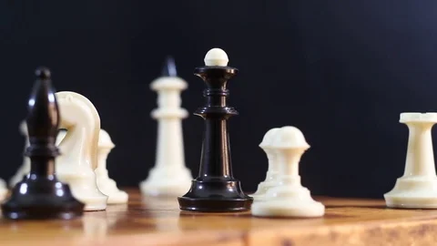 Most ancient game of chess Stock-Footage 77279249