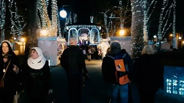 The most beautiful advent in Europe Stock-Footage 85637403