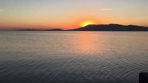 The most beautiful sunset 動画素材 134982573