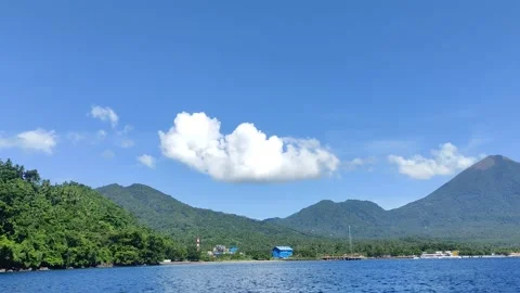The most beautiful of Ternate Stock Footage 217467475