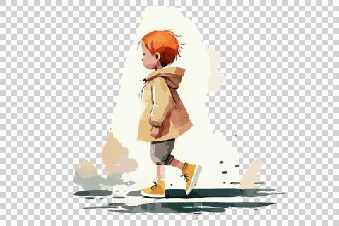 Most children will begin to walk somewhere between Walking is such an important Stock Illustration