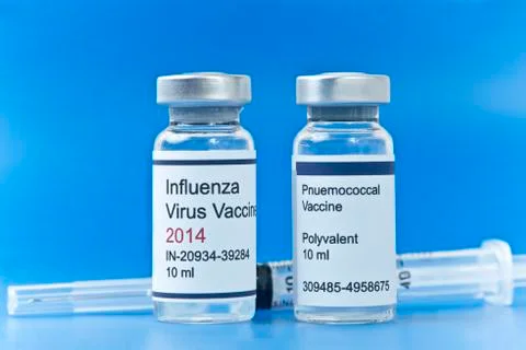 Most common vaccines Stock Photos