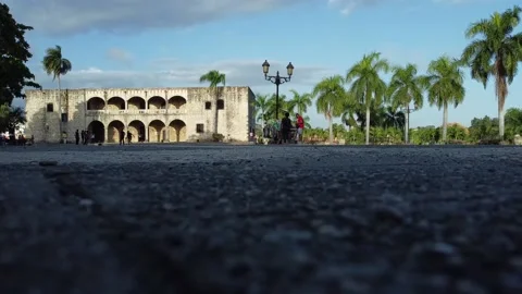 The most emblematic monuments in the Colonial Zone of Santo Domingo. Video stock 194514478