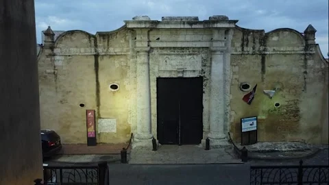 The most emblematic monuments in the Colonial Zone of Santo Domingo. Video stock 194517144