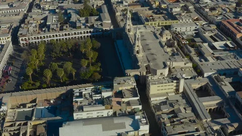 Most important point of Arequipa Stock Footage 125984730