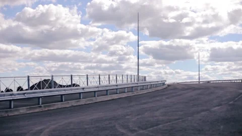 Most ograzd nebo Stock Footage 167077809