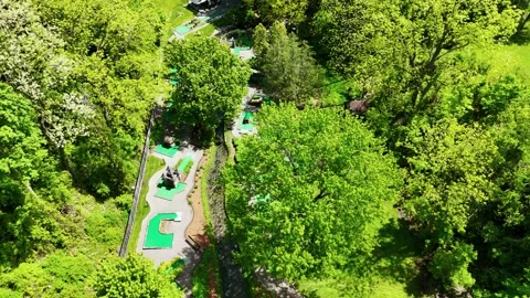Most Out of Your Time - Fairmount Mini Golf - Syracuse, NY 库存影片 336515970