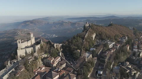 Most recognizable landmark aerials Stock Footage 324029025