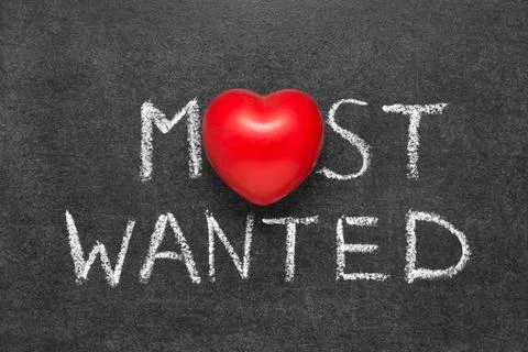Most wanted chb Stock Photos