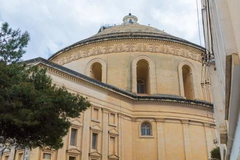 Mosta Rotunda Dome Stock Photos