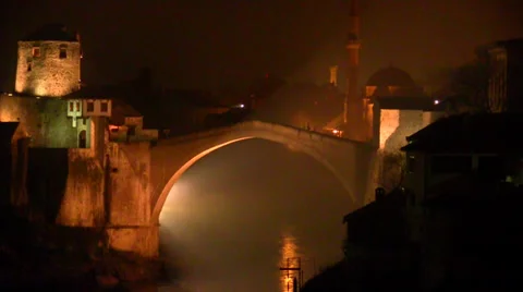 Mostar bridge Stock-Footage 33960232