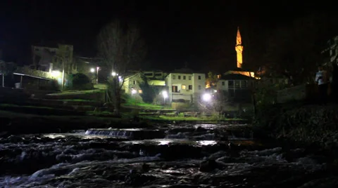 Mostar bridge Stock Footage 34933365