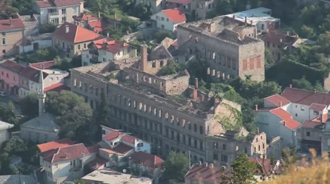 Mostar. Pan. 2 스톡 동영상 8640682