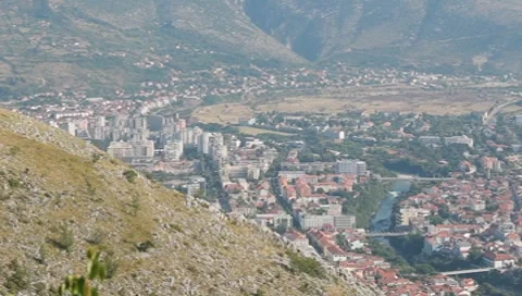 Mostar. Pan Видео 8652277