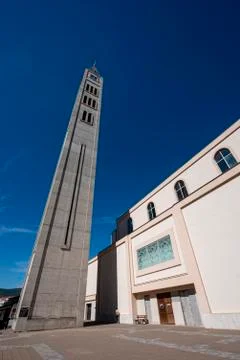 Mostar Peace Bell Tower Stock Photos