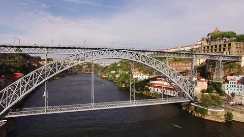 Mosteiro da Serra do Pilar, Porto, Portugal, 17 may 2017 Video stock 75773709