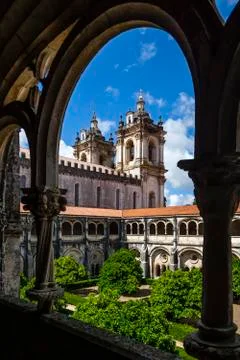 Mosteiro de Alcobaça, Alcobaca Monastery, Portugal Stock Photos