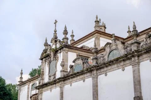 Mosteiro de Pombeiro Stock Photos