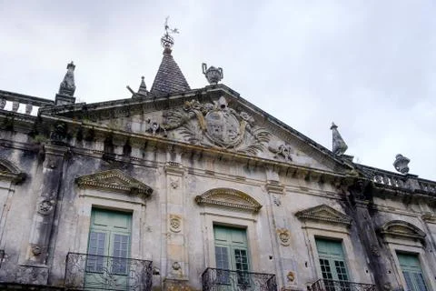 Mosteiro de Pombeiro Stock Photos