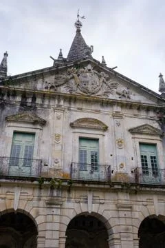 Mosteiro de Pombeiro Stock Photos