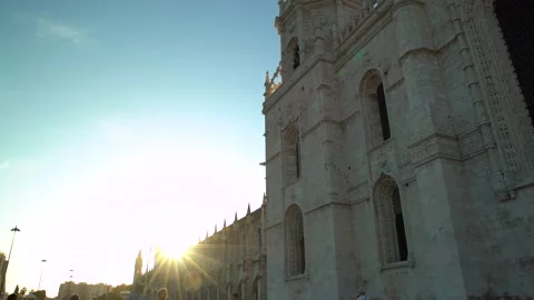 Mosteiro Dos Jeronimos 3 SCENES -In The Belem District, Lisbon, Portugal Stock-Footage 187513188