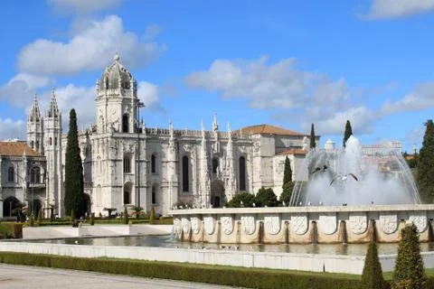 The mosteiro dos jeronimos Foto stock
