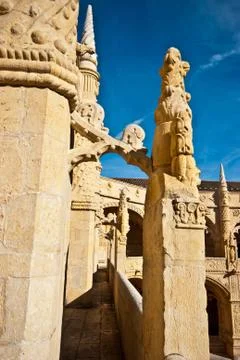 Mosteiro dos Jeronimos Stock Photos