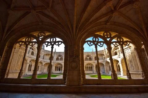 Mosteiro dos Jeronimos Stock Photos