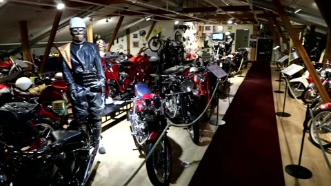 Motala motor musem Stock Footage 147675349