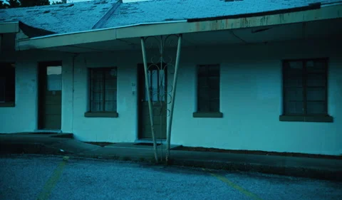 Motel and Diner Stock Footage 320358710