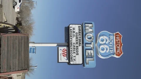 Motel on Route 67 Stock Footage 110914015