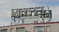 Motel sign. HD Footage