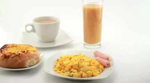 Motepillo full breakfast Video stock 10824168