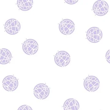 Moth control glyph seamless pattern Stock Illustration