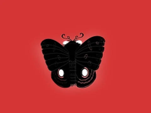 A moth flapping Stock Footage 78556869