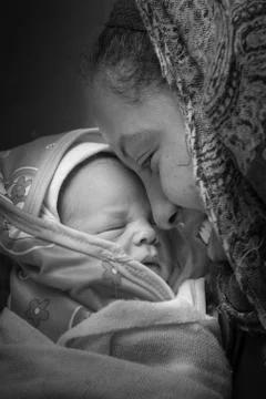 Mother and daugher Stock Photos