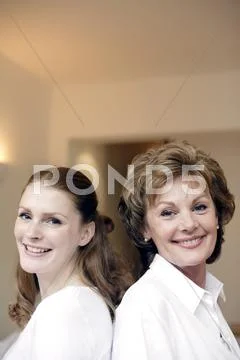 Mother and daughter Stock Photos