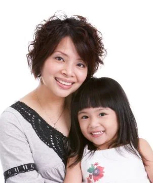 Mother and daughter Stock Photos