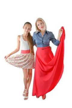 Mother and daughter Stock Photos
