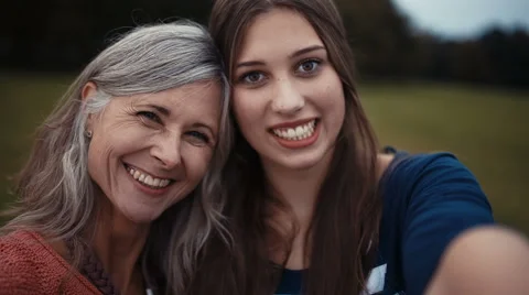 Mother Daughter Pose Stock Footage ~ Royalty Free Stock Videos Pond5