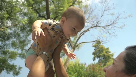 Mother and Son Stock Footage 74195770