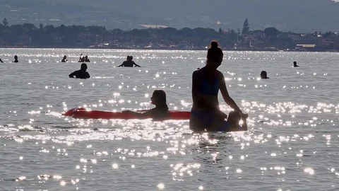 Mother And Son  Stock Footage 113714804
