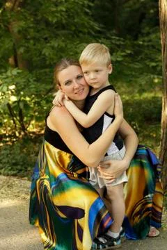 Mother and son Stock Photos