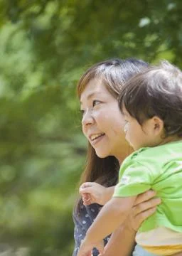 Mother and son Stock Photos